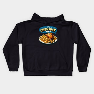 It's chewsday, innit? Kids Hoodie